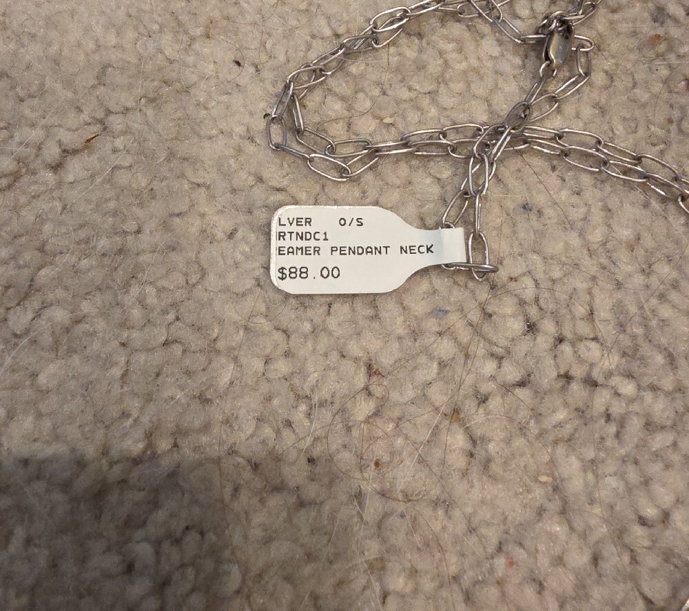 Johnny Was Silver-Tone Oval Bird & Floral Pendant Necklace - Picture 4 of 5